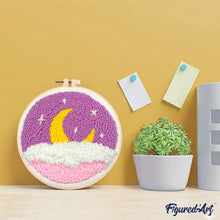 Charger l'image dans la galerie, Punch Needle Ciel mauve