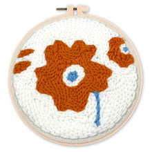 Charger l'image dans la galerie, Punch Needle Coquelicot brun