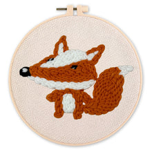 Charger l'image dans la galerie, Punch Needle Renard mignon
