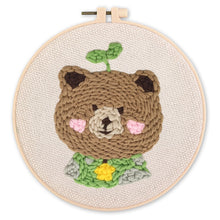 Charger l'image dans la galerie, Punch Needle Ours brun 2