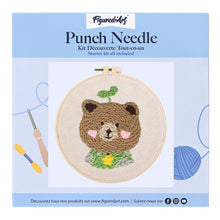 Charger l'image dans la galerie, Punch Needle Ours brun 2