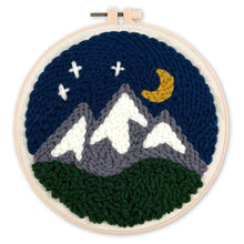 Charger l'image dans la galerie, Punch Needle Montagnes de nuit