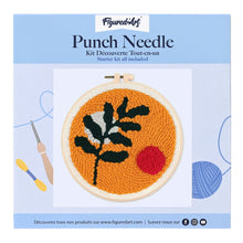 Charger l'image dans la galerie, Punch Needle Botanic Abstrait 1