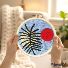 Charger l'image dans la galerie, Punch Needle Botanic Abstrait 2