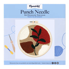 Charger l'image dans la galerie, Punch Needle Botanic Abstrait 3
