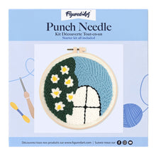 Charger l'image dans la galerie, Punch Needle Fleur à la fenêtre