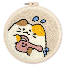 Charger l'image dans la galerie, Punch Needle Chat jardinier