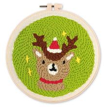 Charger l'image dans la galerie, Punch Needle Renne de Noël