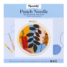 Charger l'image dans la galerie, Punch Needle Botanic Abstrait 4
