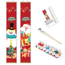 Charger l'image dans la galerie, Peinture par Numéros Décorations de Porte - Vœux de Noël