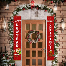 Charger l'image dans la galerie, Peinture par Numéros Décorations de Porte - Père Noël &amp; Renne
