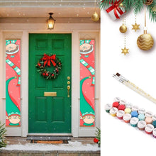 Charger l'image dans la galerie, Peinture par Numéros Décorations de Porte - Petits Lutins de Noël