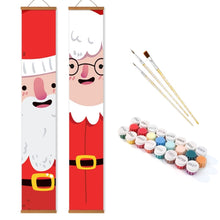 Charger l'image dans la galerie, Peinture par Numéros Décorations de Porte - Sourires d'Hiver
