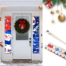 Charger l'image dans la galerie, Peinture par Numéros Décorations de Porte - Frosty Joyeux