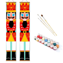 Charger l'image dans la galerie, Peinture par Numéros Décorations de Porte - Joie du Casse-Noisette