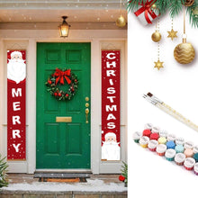 Charger l'image dans la galerie, Peinture par Numéros Décorations de Porte - Père Noël Joyeux