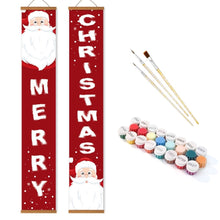 Charger l'image dans la galerie, Peinture par Numéros Décorations de Porte - Père Noël Joyeux