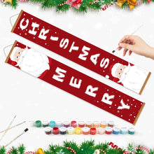 Charger l'image dans la galerie, Peinture par Numéros Décorations de Porte - Père Noël Joyeux