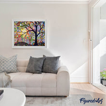 Charger l'image dans la galerie, Broderie Diamant | Broderie Diamant - Arbre de Vie | arbres Broderie Paysages paysages | FiguredArt