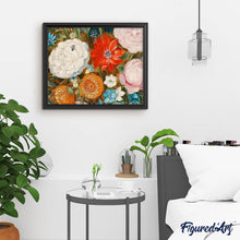 Charger l'image dans la galerie, Broderie Diamant | Broderie Diamant - Fleurs et Insecte | Broderie Fleurs fleurs | FiguredArt