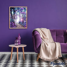 Charger l'image dans la galerie, Broderie Diamant | Broderie Diamant - Sous Bois coloré | Broderie Paysages paysages | FiguredArt