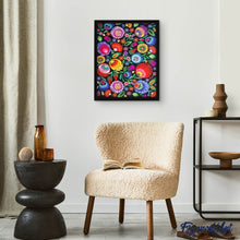 Charger l'image dans la galerie, Broderie Diamant | Broderie Diamant - Fleurs colorées | Broderie Fleurs fleurs | FiguredArt