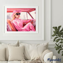 Charger l'image dans la galerie, Broderie Diamant - Virée de la Diva en rose