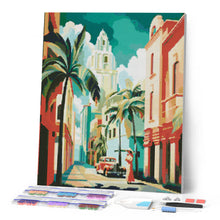 Charger l'image dans la galerie, Broderie Diamant - Cuba Art Déco