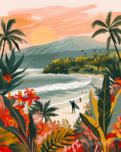 Charger l'image dans la galerie, Diamond Painting - Broderie Diamant - Plage tropicale