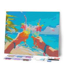 Charger l'image dans la galerie, Broderie Diamant - Toast de plage