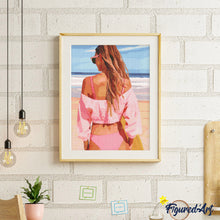 Charger l'image dans la galerie, Broderie Diamant - Journée de plage avec style