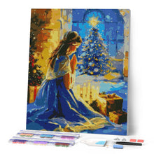 Charger l'image dans la galerie, Broderie Diamant - Prière de la Veillée de Noël