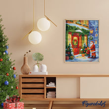 Charger l'image dans la galerie, Broderie Diamant - Rencontre avec le Père Noël 2