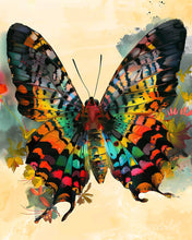Charger l'image dans la galerie, Diamond Painting - Broderie Diamant - Papillon Sunset Moth