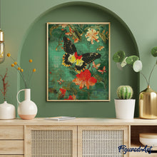 Charger l'image dans la galerie, Broderie Diamant - Papillon Troide Minos