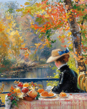 Charger l'image dans la galerie, Diamond Painting - Broderie Diamant - Femme en Automne inspirée de Renoir