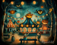Charger l'image dans la galerie, Diamond Painting - Broderie Diamant - Carnaval d'Halloween