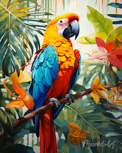 Charger l'image dans la galerie, Diamond Painting - Broderie Diamant - Ara tropical