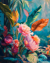 Charger l'image dans la galerie, Diamond Painting - Broderie Diamant - Fleurs de la jungle