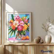 Charger l'image dans la galerie, Broderie Diamant - Bouquet lumineux
