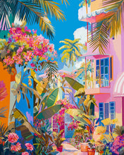 Charger l'image dans la galerie, Diamond Painting - Broderie Diamant - Quartier tropical
