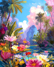 Charger l'image dans la galerie, Diamond Painting - Broderie Diamant - Lac tropical