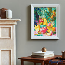 Charger l'image dans la galerie, Broderie Diamant - Table de fruits tropicaux