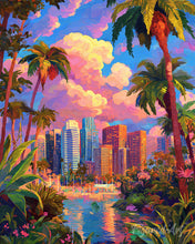 Charger l'image dans la galerie, Diamond Painting - Broderie Diamant - Quand la jungle rencontre la ville