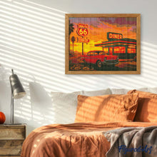 Charger l'image dans la galerie, Broderie Diamant - Snack et Voiture Vintage