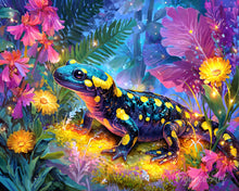 Charger l'image dans la galerie, Diamond Painting - Broderie Diamant - Salamandre à Pois