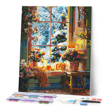 Charger l'image dans la galerie, Broderie Diamant - Hiver Romantique