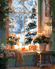 Charger l'image dans la galerie, Diamond Painting - Broderie Diamant - Hiver Romantique