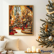 Charger l'image dans la galerie, Broderie Diamant - Grand Hall de Noël