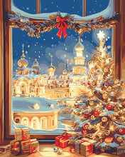 Charger l'image dans la galerie, Diamond Painting - Broderie Diamant - Lumière de la Veillée de Noël